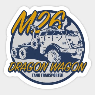 M26 Dragon Wagon Sticker